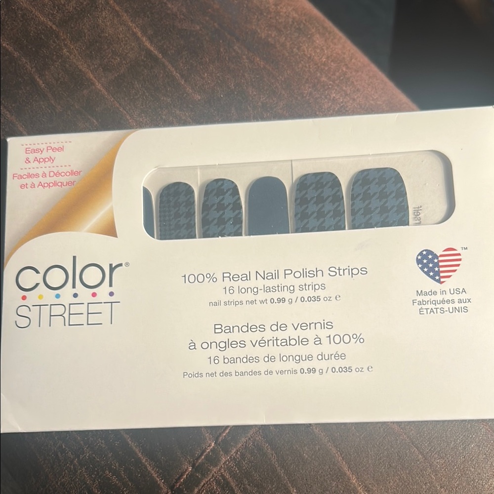 Color Street Black Nail Polish Strips